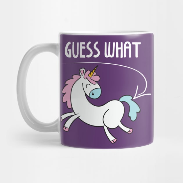 Guess What Unicorn Lover by TShirtWaffle1